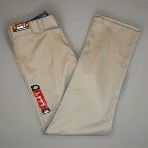 NEW MENS 36x34 DICKIES ORIGINAL 874 FLEX WORK PANTS KHAKI Cooling Waist Stretch
